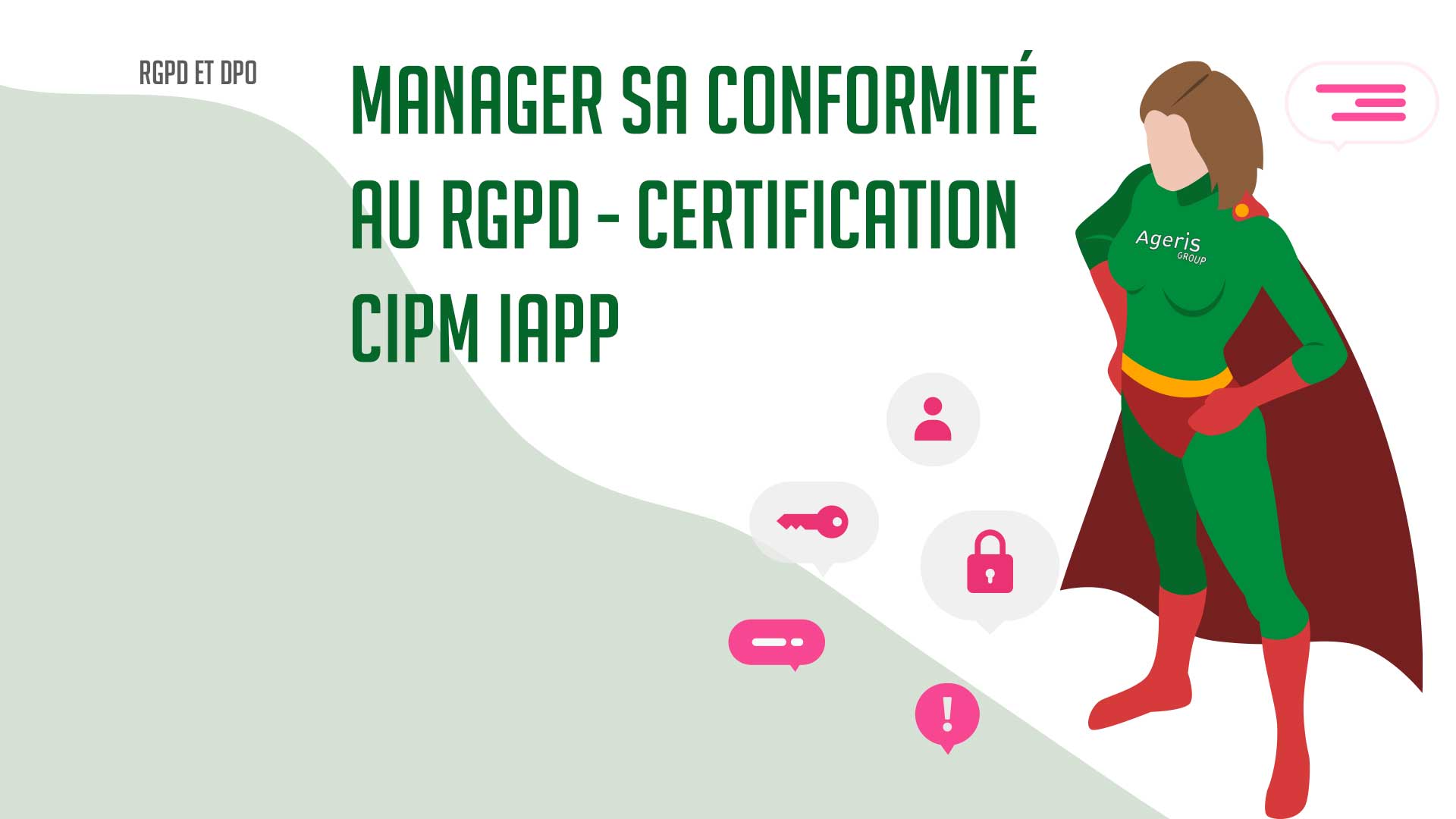 Certification CIPM IAPP - Manager sa conformité au RGPD